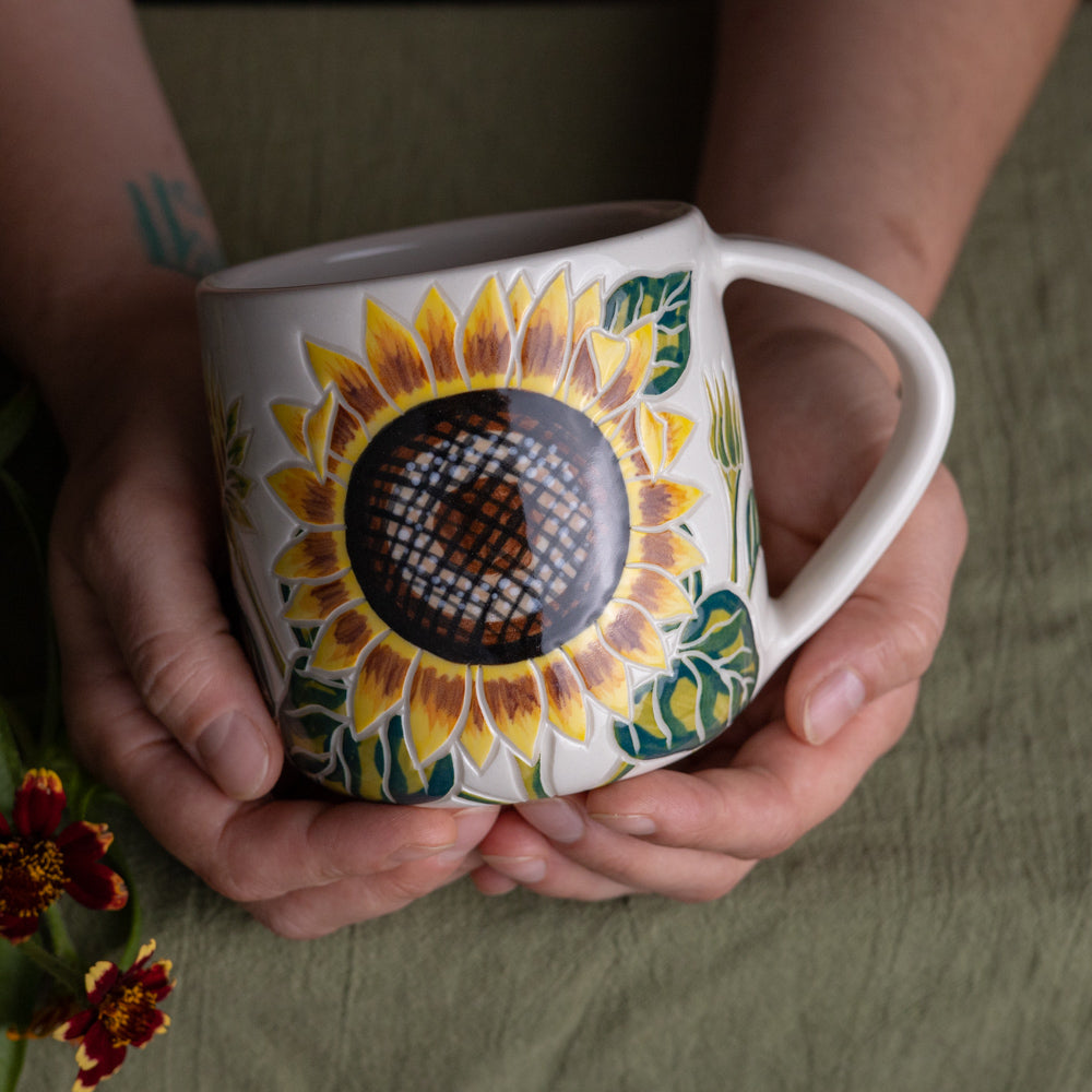 Yellow Sunflower Mug
