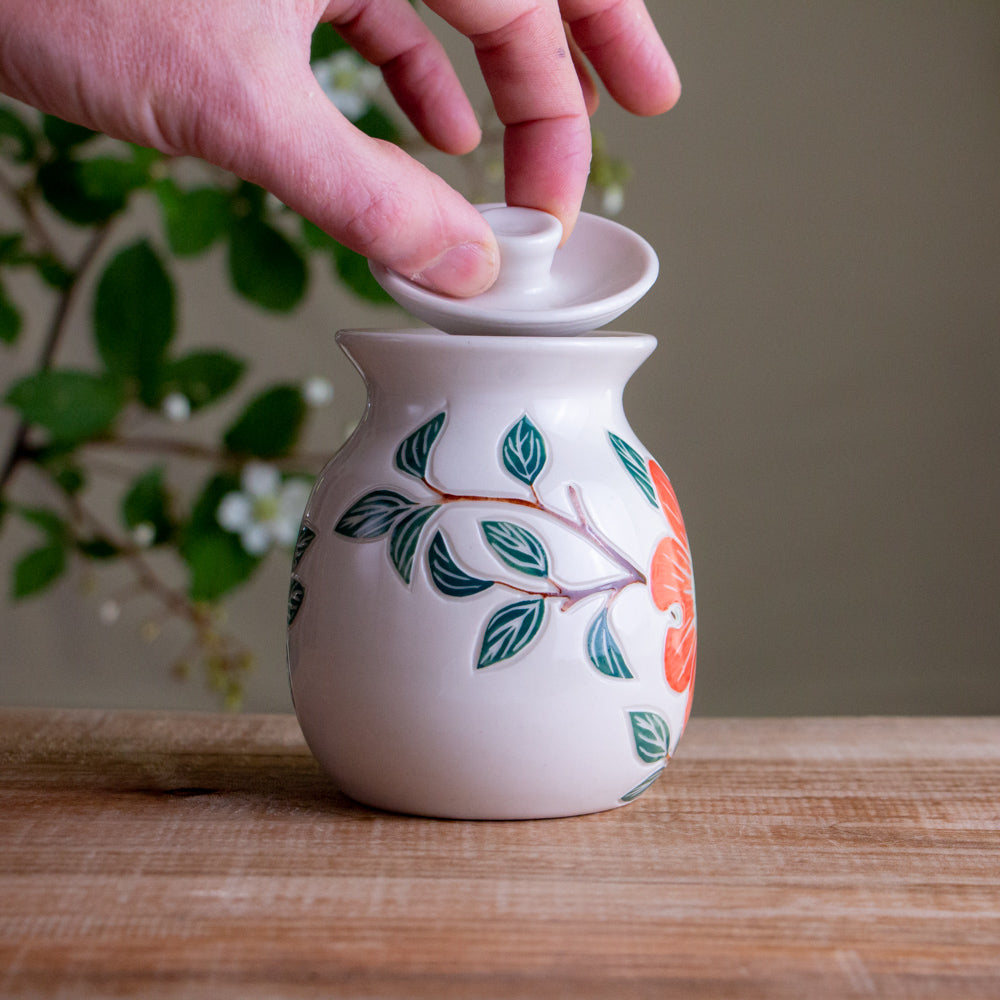 Dogwood Lidded Jar
