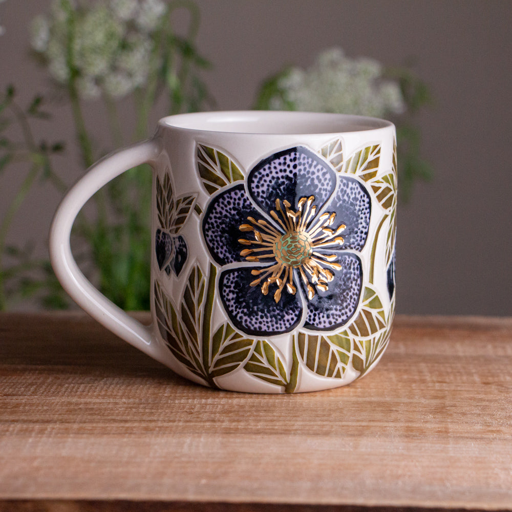 Dark Hellebore Mug 14-15oz