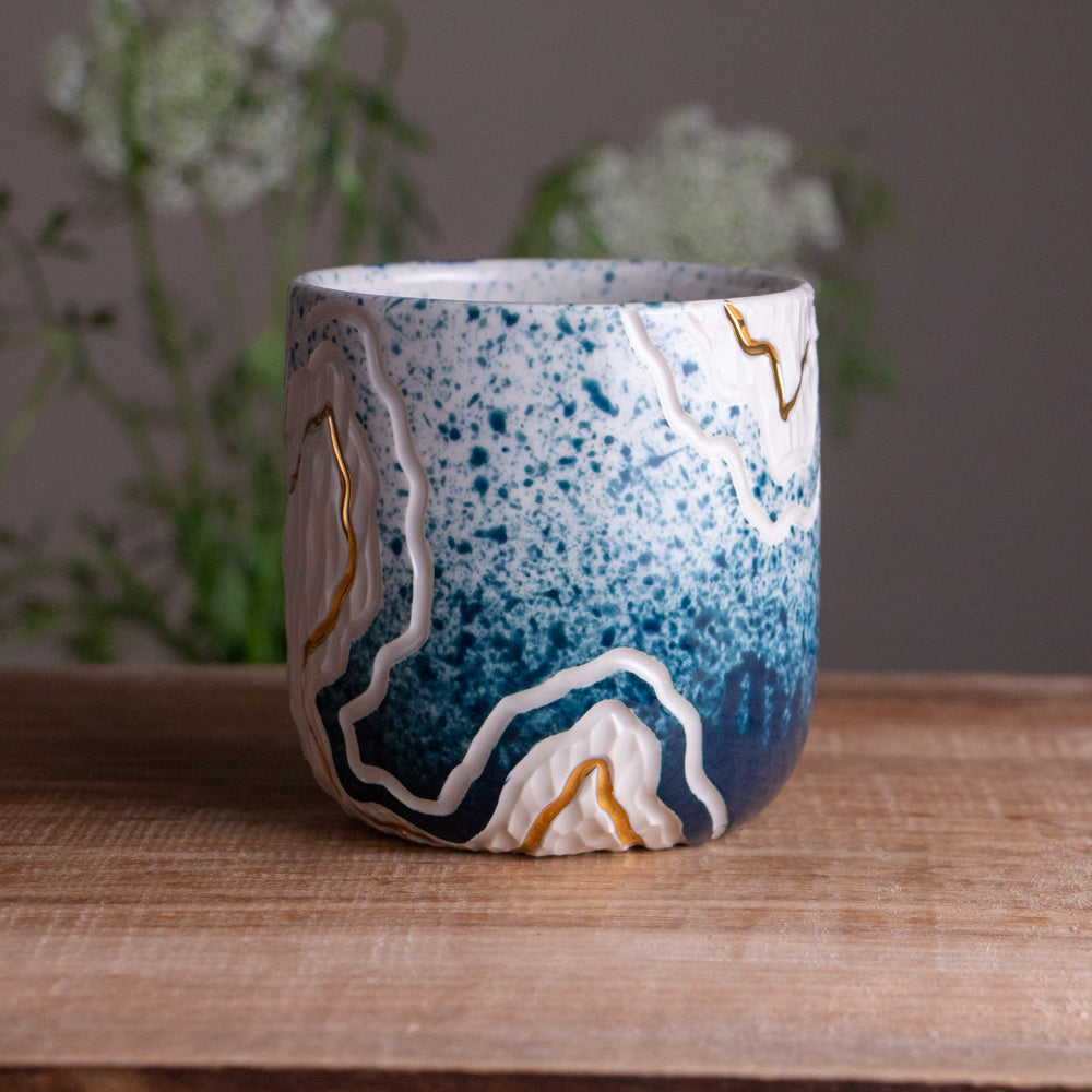 Teal Fade Trail Mug