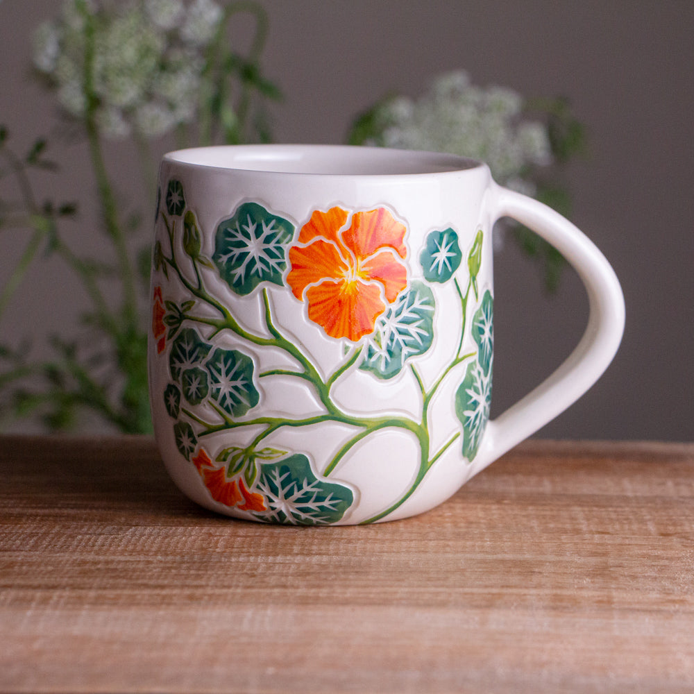Nasturtium Mug