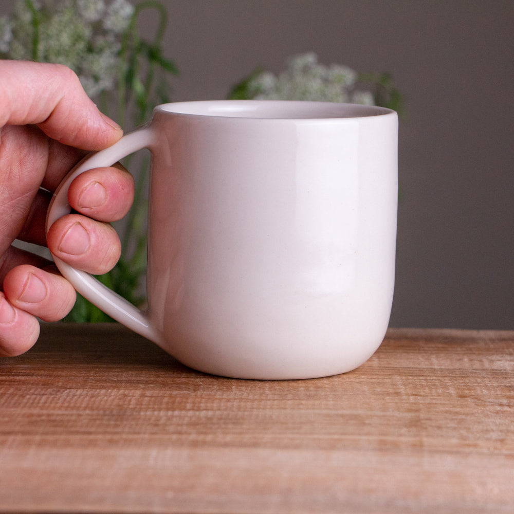 Purple Pansy Botanic Mug