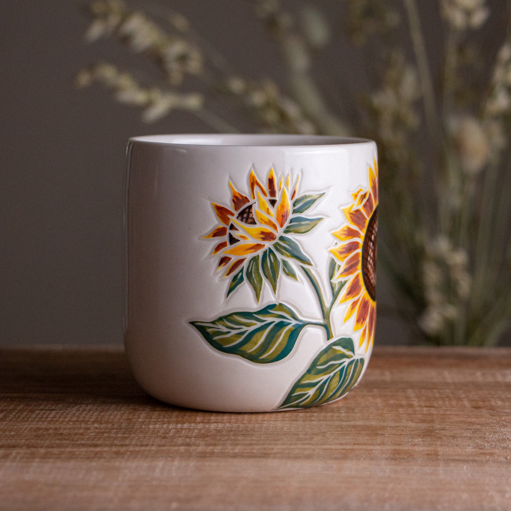 Yellow Sunflower Mug