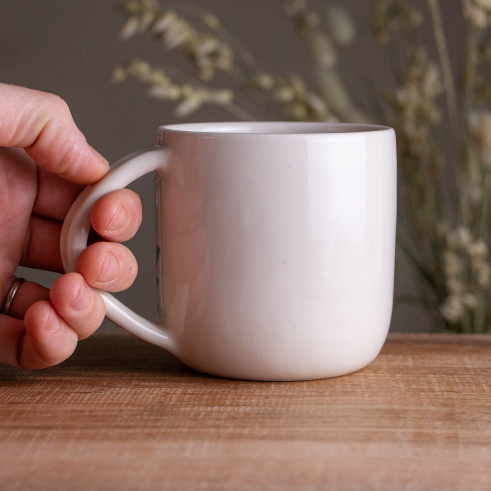 Red Poppy Botanic Mug 14-15oz
