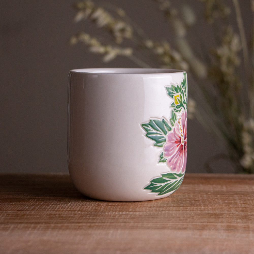 Hibiscus Botanic Mug