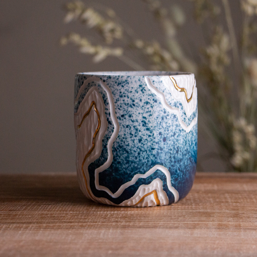 Teal Fade Trail Mug