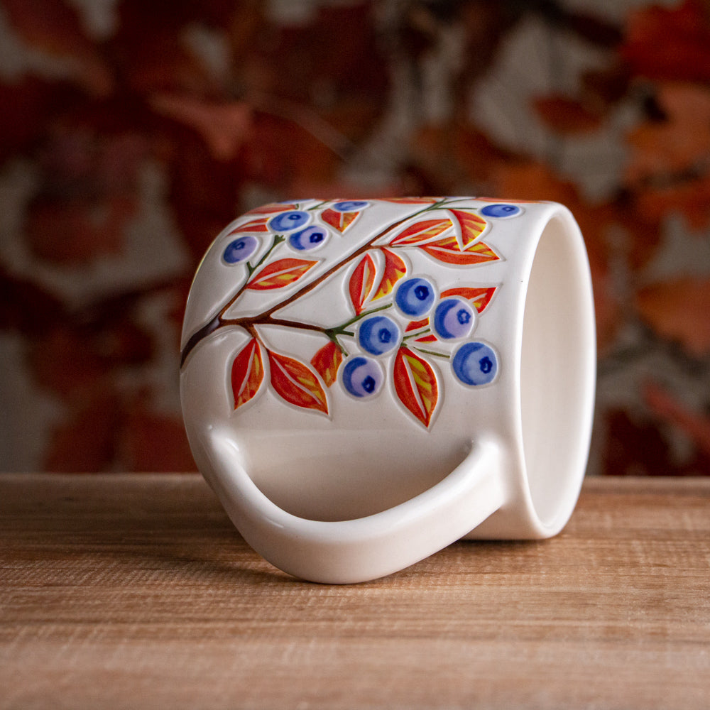 Autumn Blueberry Mug