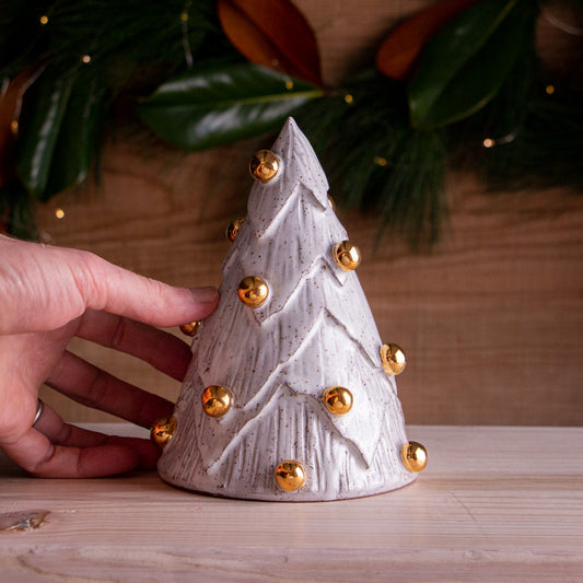 Golden Bulb Christmas Tree #1