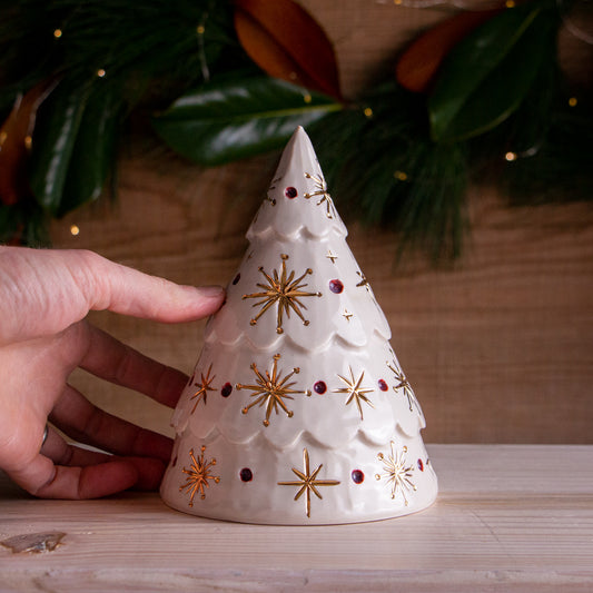 Stars & Bulbs Christmas Tree