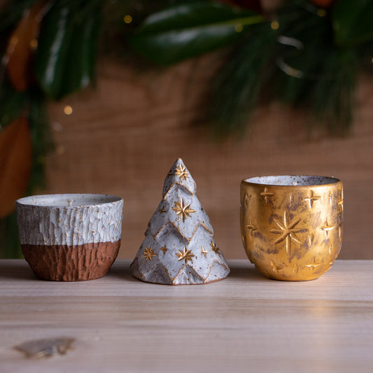 Tea Light Golden Table Set #4