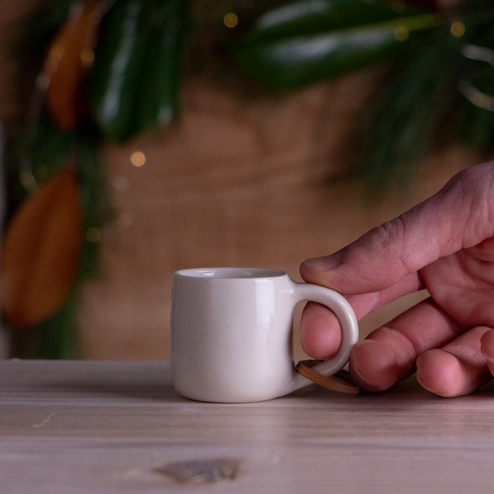 Hellebore Tiny Mug Ornament