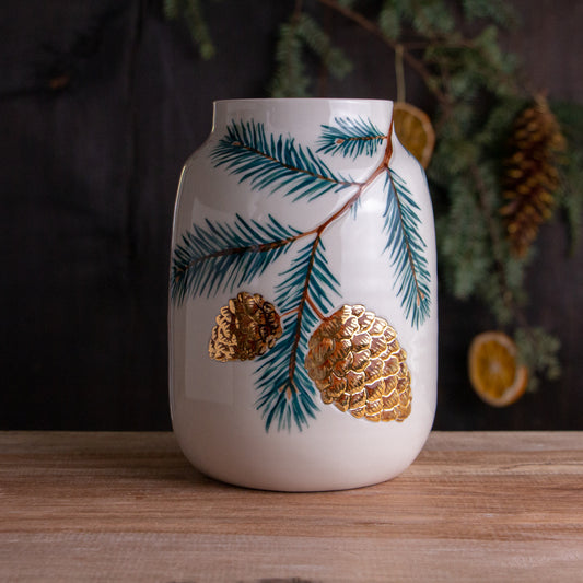 Scotch Pine Utensil Holder