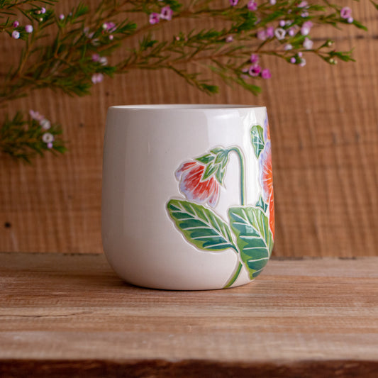 Pansy Botanic Mug 16oz