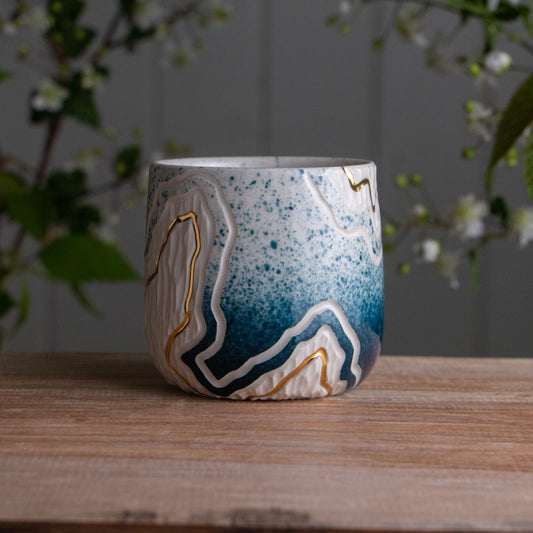 Teal Fade Trail Mug