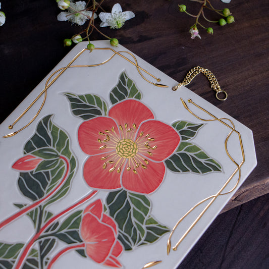 Hellebore Wall Hanging
