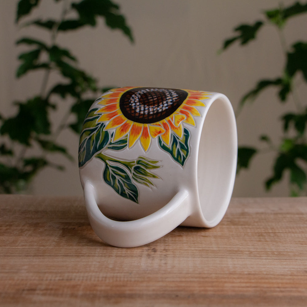 Yellow Sunflower Mug