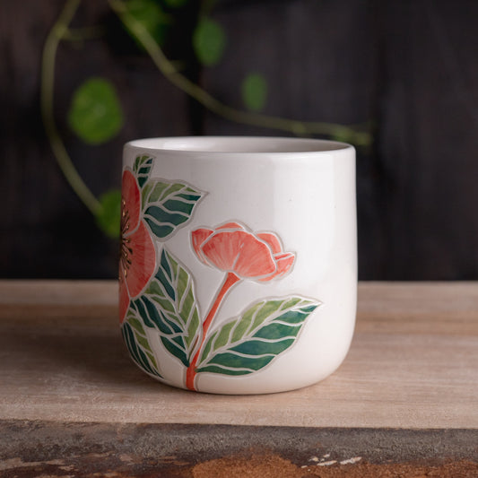 Pink Hellebore Mug