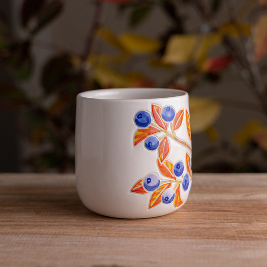 Autumn Blueberry Mug