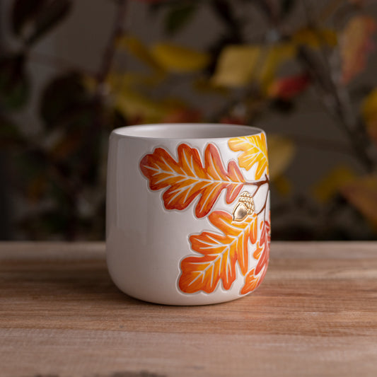 Autumn Oak Branch Mug