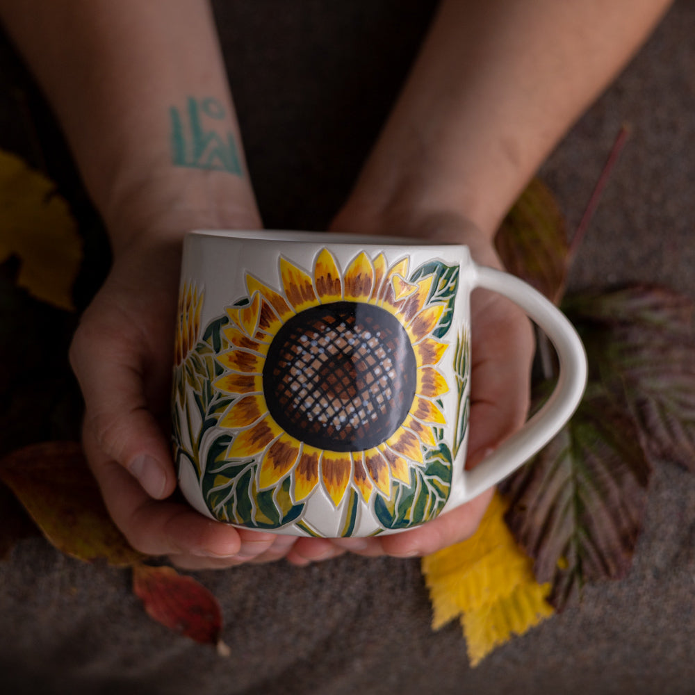 Yellow Sunflower Mug
