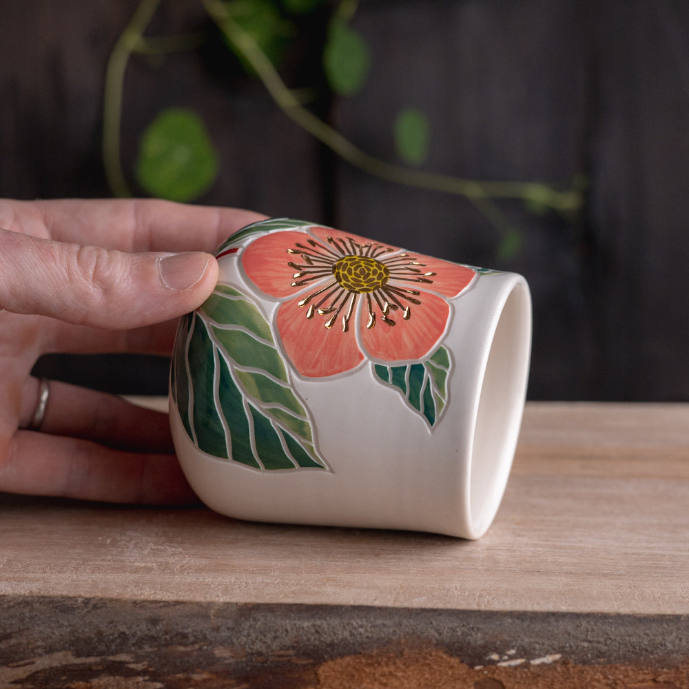 Pink Hellebore Tumbler