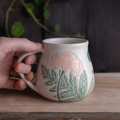 Poppy Wrap-Around Mug #1 [18oz]
