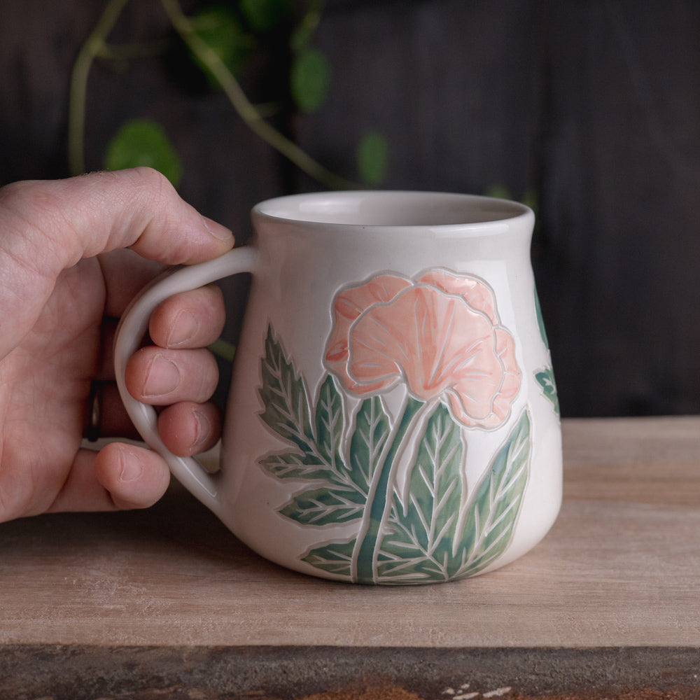 Poppy Wrap-Around Mug #2 [19oz]