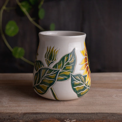 Sunflower Wrap-Around Mug #2 [19oz]