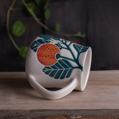Clementine Wrap-Around Mug #1 [18oz]