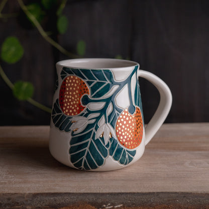 Clementine Wrap-Around Mug #2 [17oz]