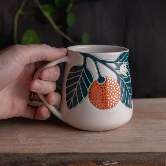 Clementine Wrap-Around Mug #2 [17oz]