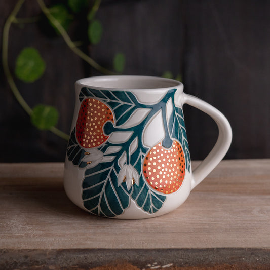 Clementine Wrap-Around Mug #3 [18oz]