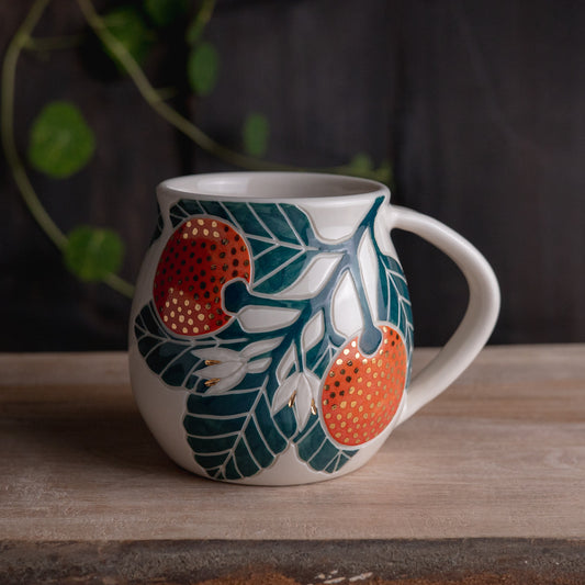 Clementine Wrap-Around Mug #5 [17oz]