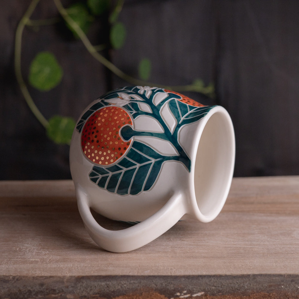 Clementine Wrap-Around Mug #5 [17oz]