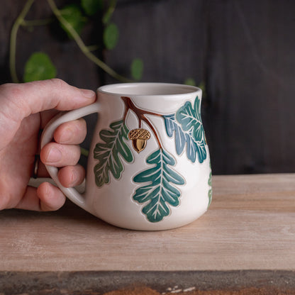 Oak Branch Wrap-Around Mug #2 [16oz]
