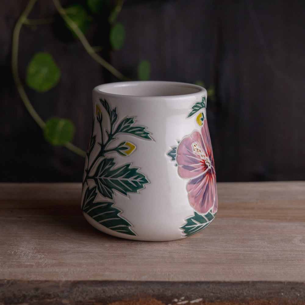 Hibiscus Wrap-Around Mug #1 [17oz]