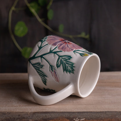 Hibiscus Wrap-Around Mug #2 [17oz]