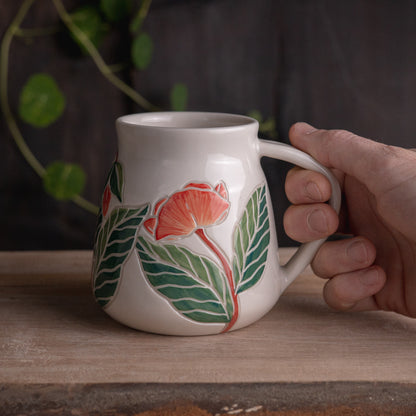 Pink Hellebore Wrap-Around #1 [16oz]