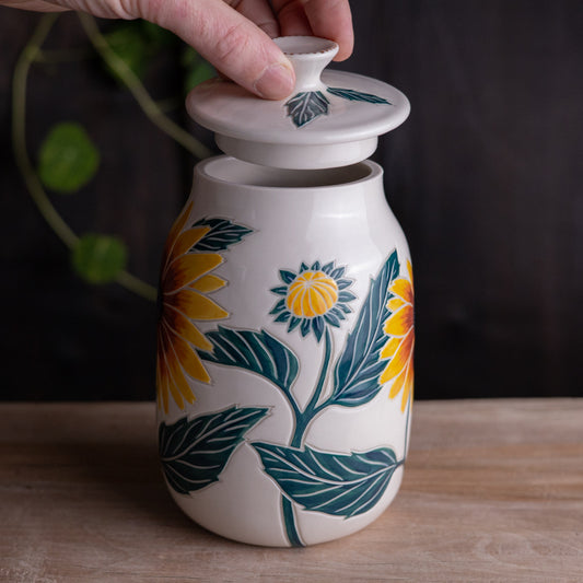 Rudbeckia Jar / Canister