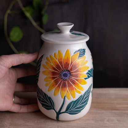 Rudbeckia Jar / Canister