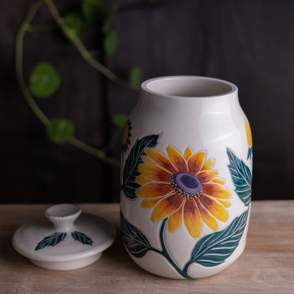 Rudbeckia Jar / Canister