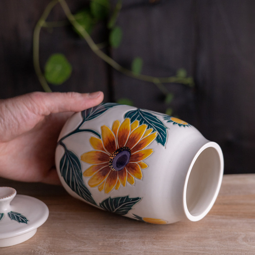 Rudbeckia Jar / Canister