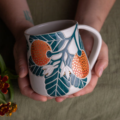 Clementine Wrap-Around Mug #2 [17oz]
