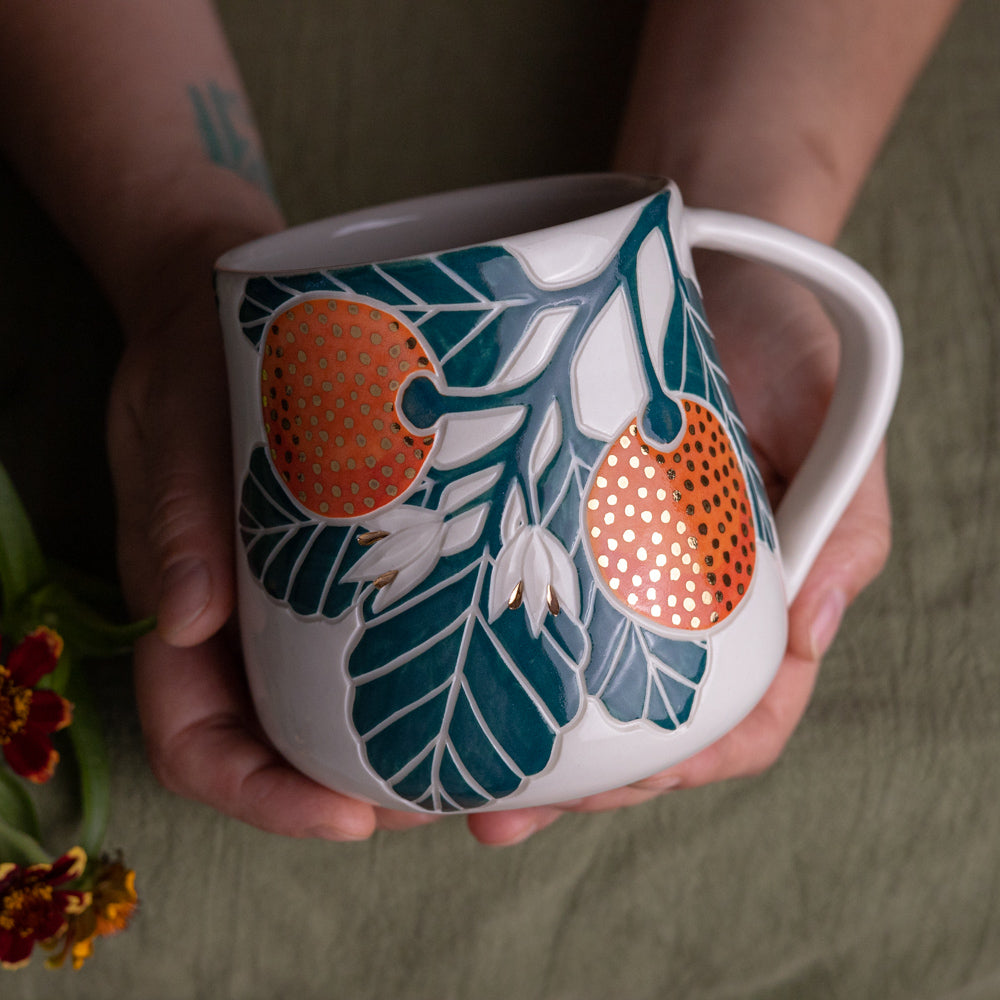 Clementine Wrap-Around Mug #4 [20oz]