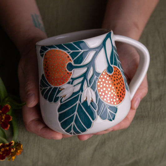 Clementine Wrap-Around Mug #4 [20oz]
