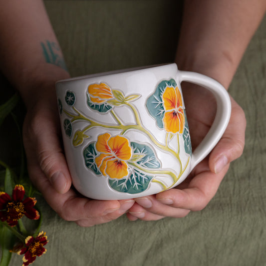 Nasturtium Mug