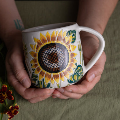 Yellow Sunflower Mug