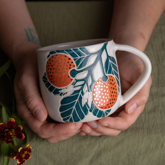 Clementine Mug 14-15oz