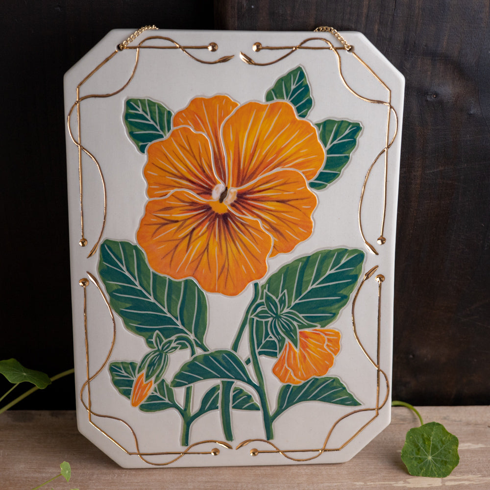 Pansy Wall Hanging