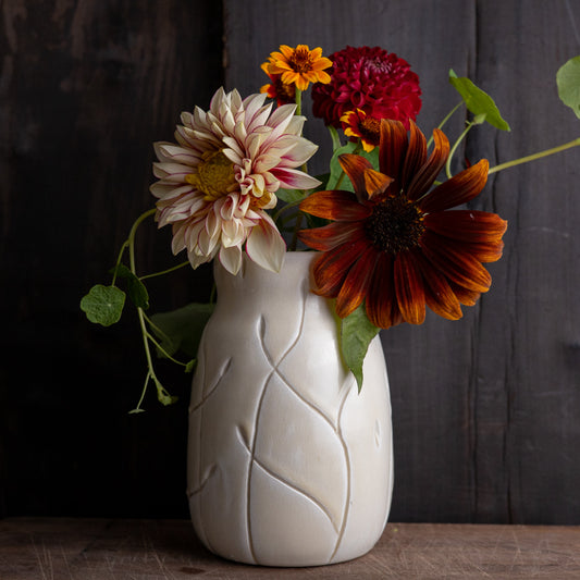 Cottage Satin Vase